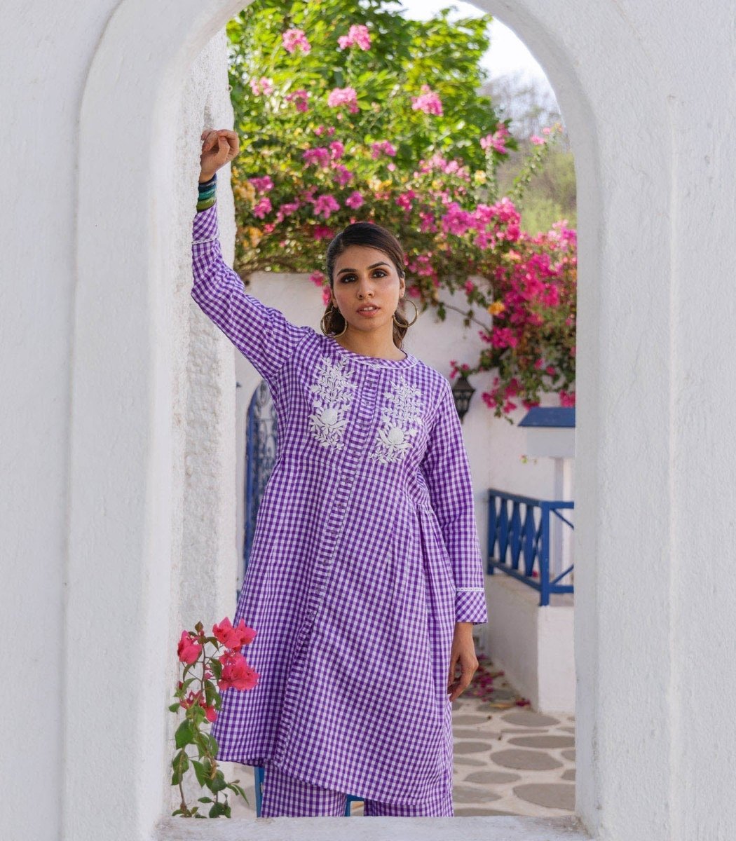 Violet Cotton Co - ord Set - Outro Studio