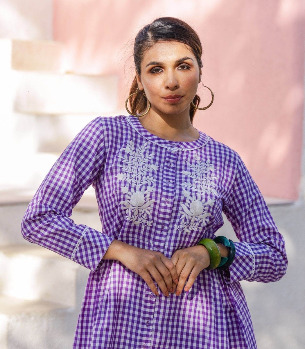 Violet Cotton Co - ord Set - Outro Studio