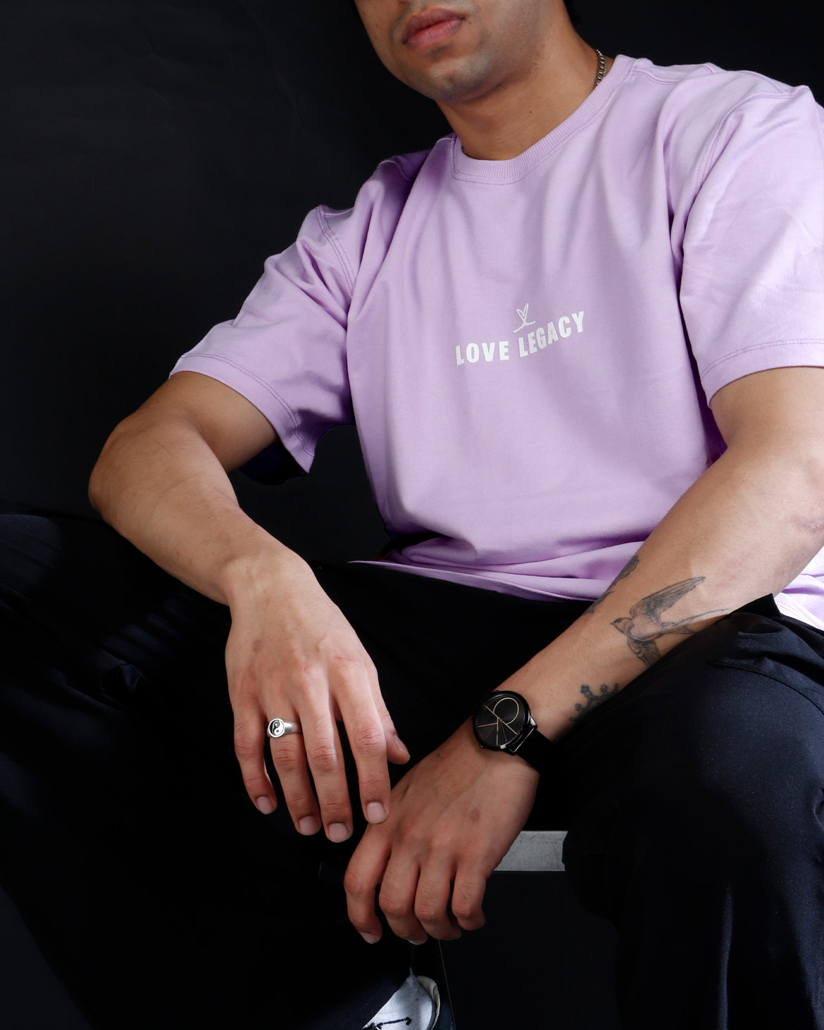 Unisex START OVER TEE - LAVENDER